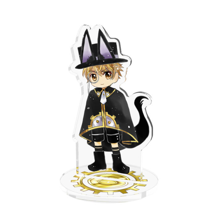 アクリルフィギュア - 70x70mm（小狼）