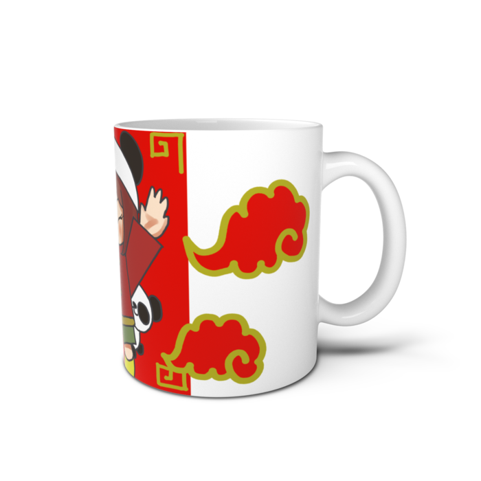 マグカップ - 直径 8 cm / 高さ 9.5 cm