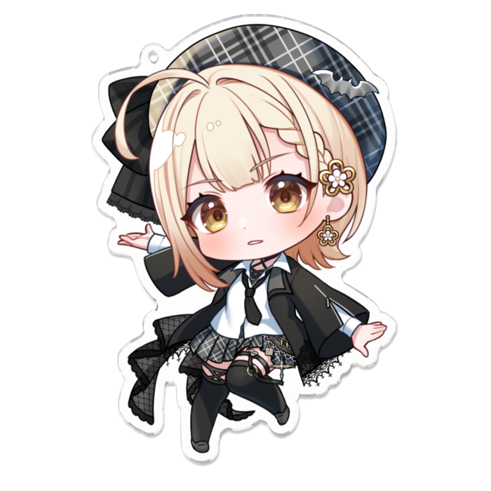 アクリルキーホルダー - 100 x 100 (mm)