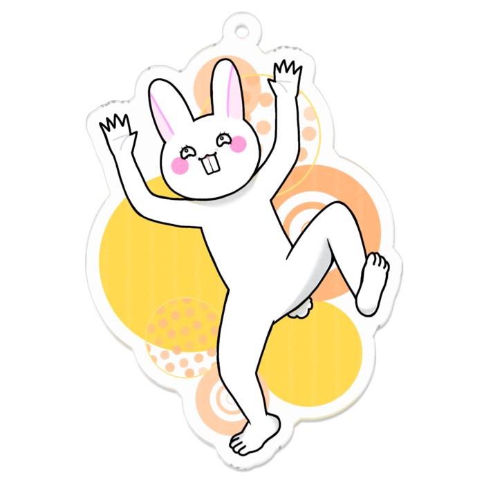 アクリルキーホルダー - 70 x 70 (mm)