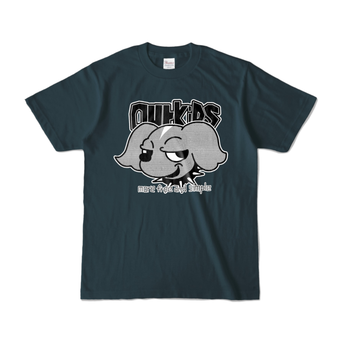 カラーTシャツ - S - デニム (濃色)