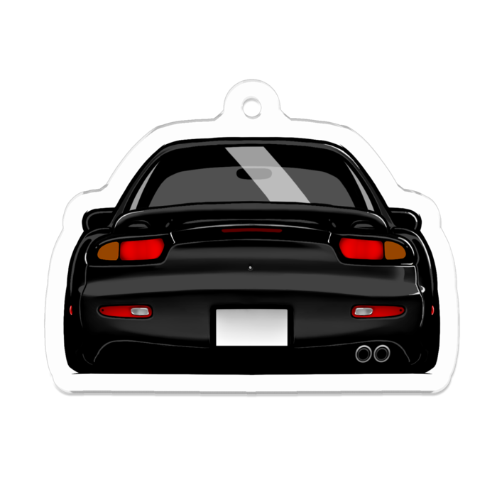 RX-7（1～3型） おしりアクリルキーホルダー 各色 - kdmfactory