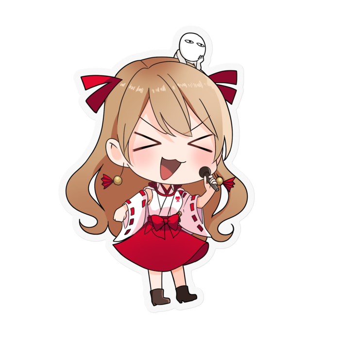 ステッカー - 100 x 100 (mm)