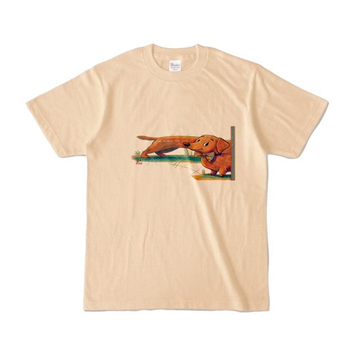 カラーTシャツ - S - ナチュラル (淡色)