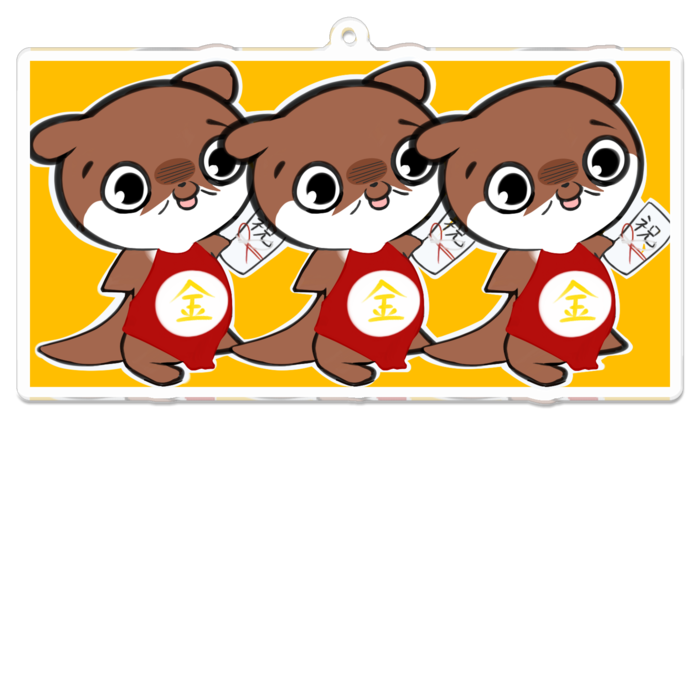 アクリルキーホルダー - 100 x 100 (mm)