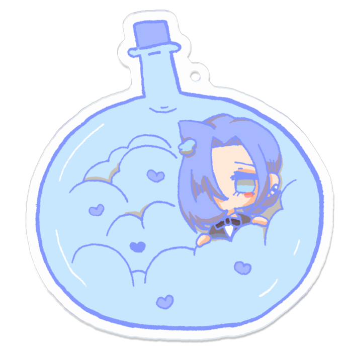 アクリルキーホルダー - 70 x 70 (mm)