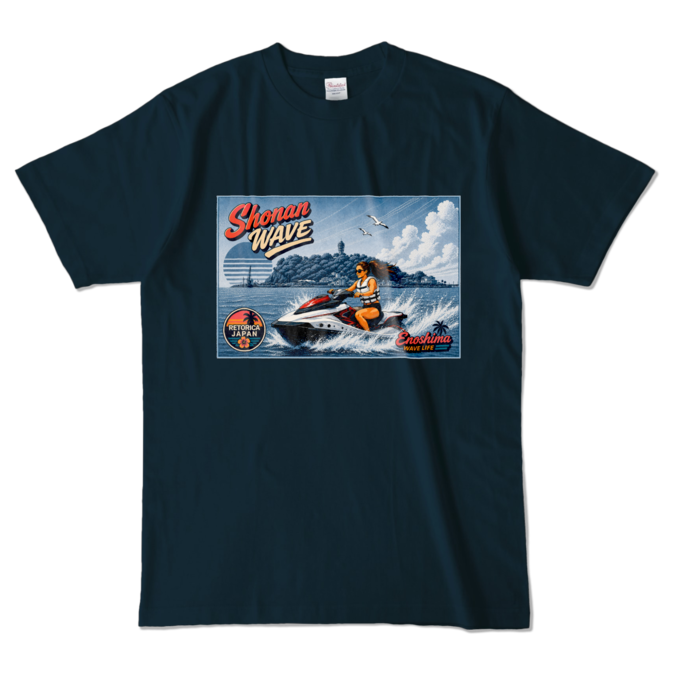 カラーTシャツ - L - ネイビー (濃色)