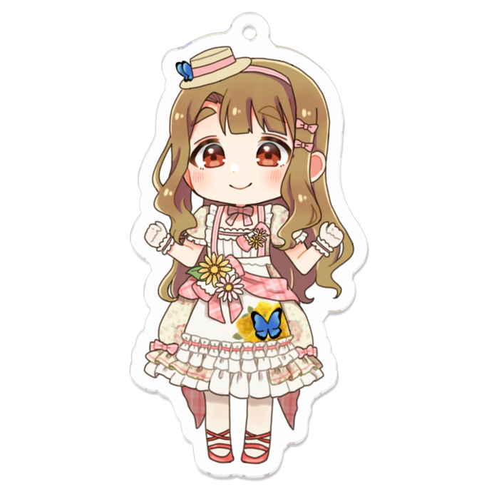 アクリルキーホルダー - 70 x 70 (mm)