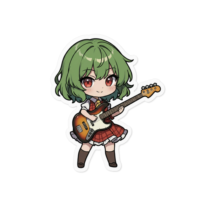 ステッカー - 100 x 100 (mm)(キャラのみ)