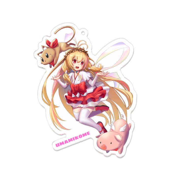アクリルキーホルダー - 100 x 100 (mm)