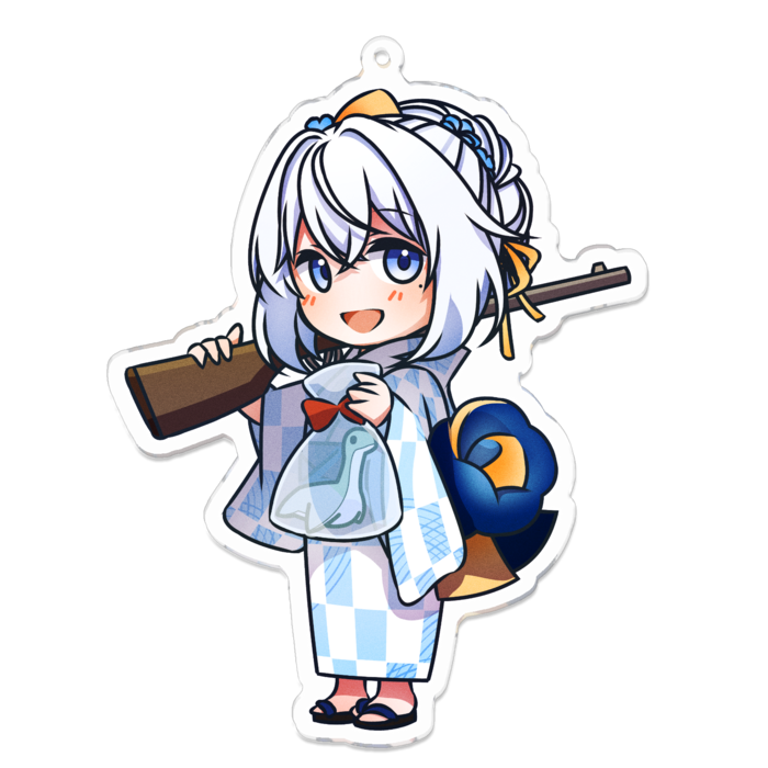 アクリルキーホルダー - 100 x 100 (mm)