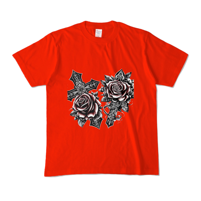 カラーTシャツ - M - レッド (濃色)