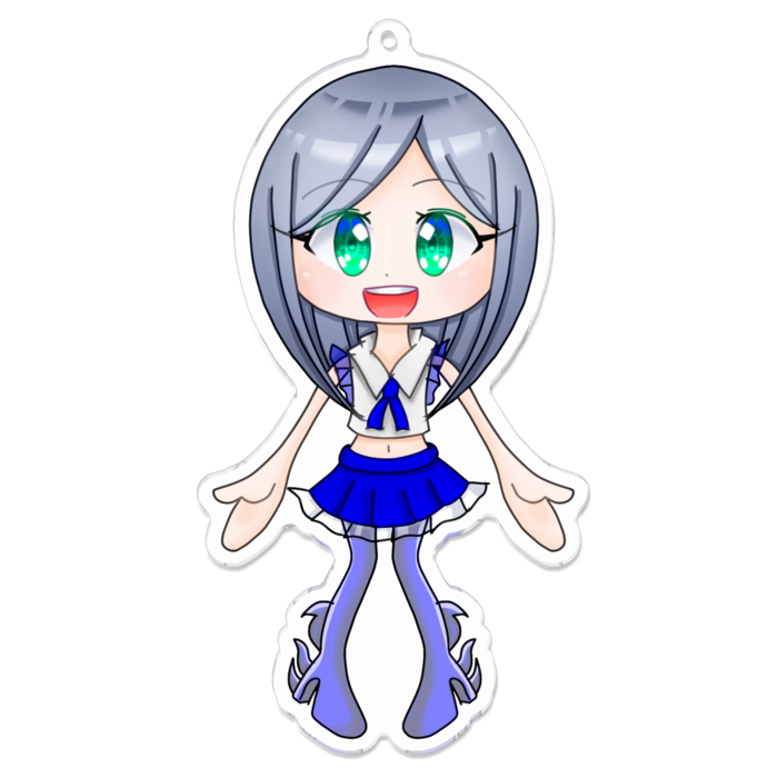 アクリルキーホルダー - 100 x 100 (mm)