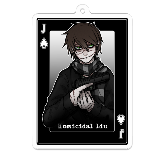 creepy cards : Liu - 70 x 70