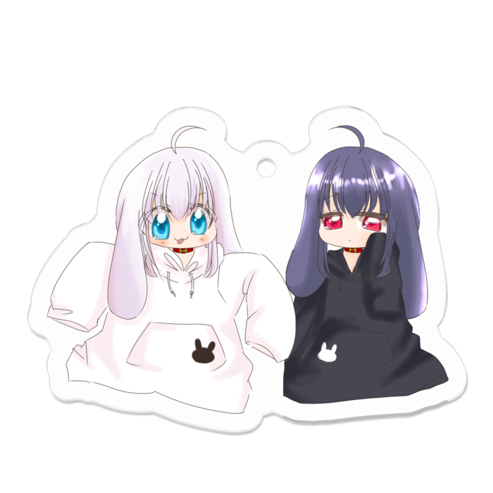 アクリルキーホルダー - 50 x 50 (mm)