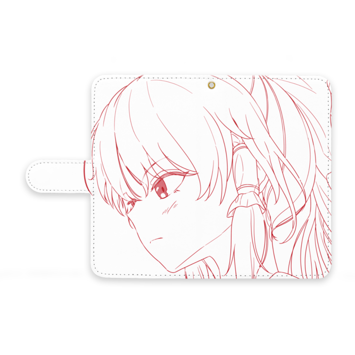 手帳型Androidケース - M - ストラップ穴 あり