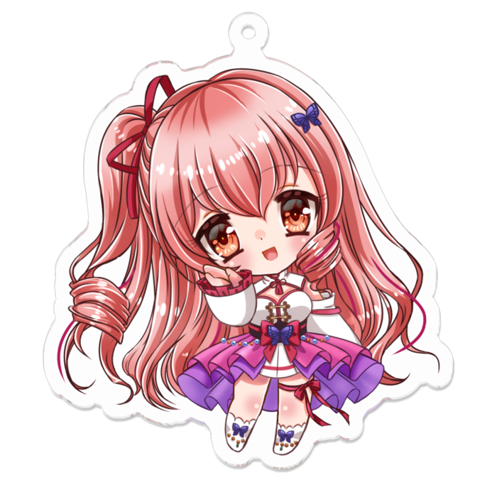 アクリルキーホルダー - 70 x 70 (mm)