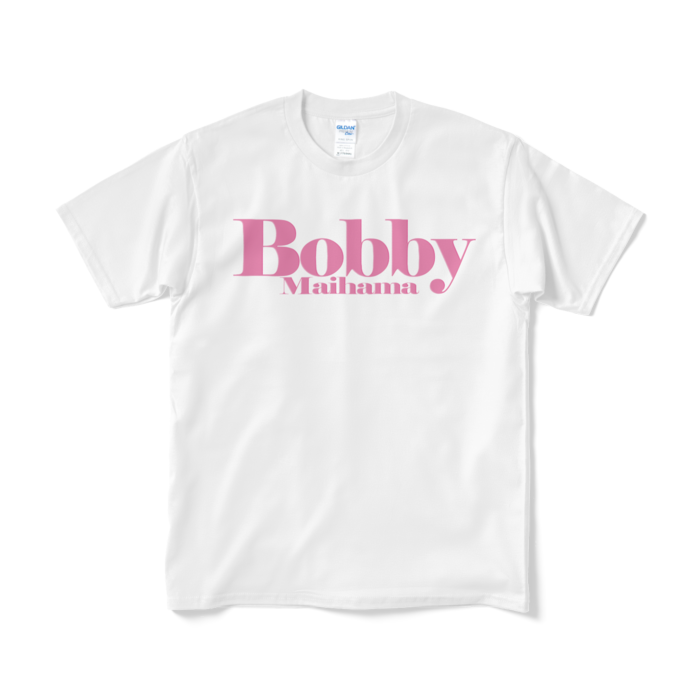BobbyのTシャツ（ピーチロゴ） - M - ホワイト