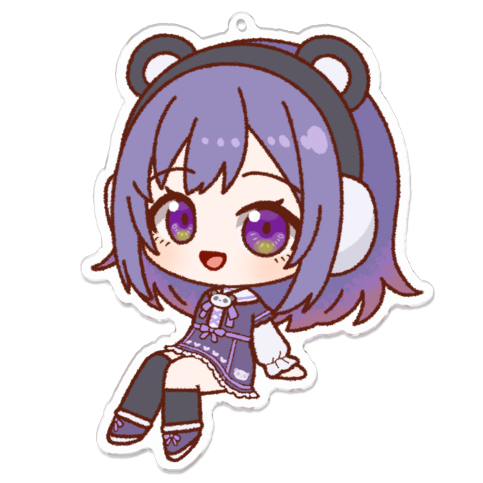 アクリルキーホルダー - 100 x 100 (mm)