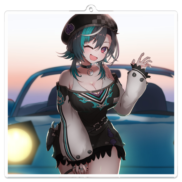 アクリルキーホルダー - 100 x 100 (mm)