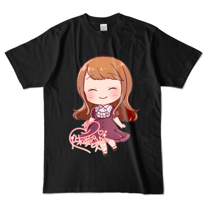 カラーTシャツ - L - ブラック (濃色)