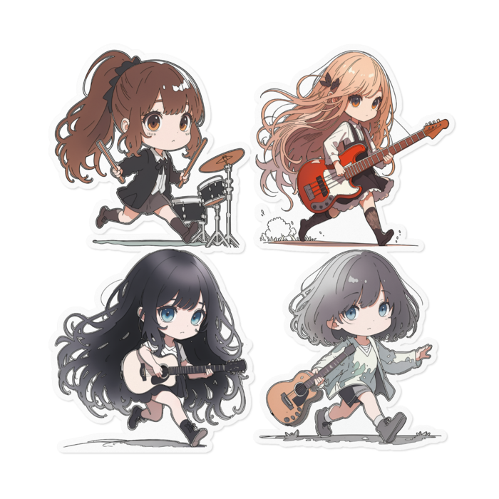 ステッカー - 160 x 160 (mm)