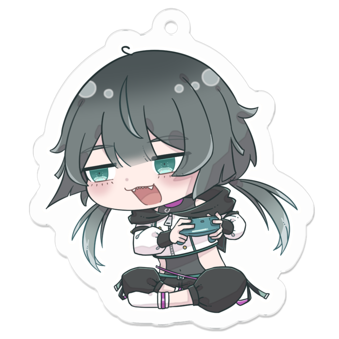 アクリルキーホルダー(コーティング) - 50 x 50 (mm)