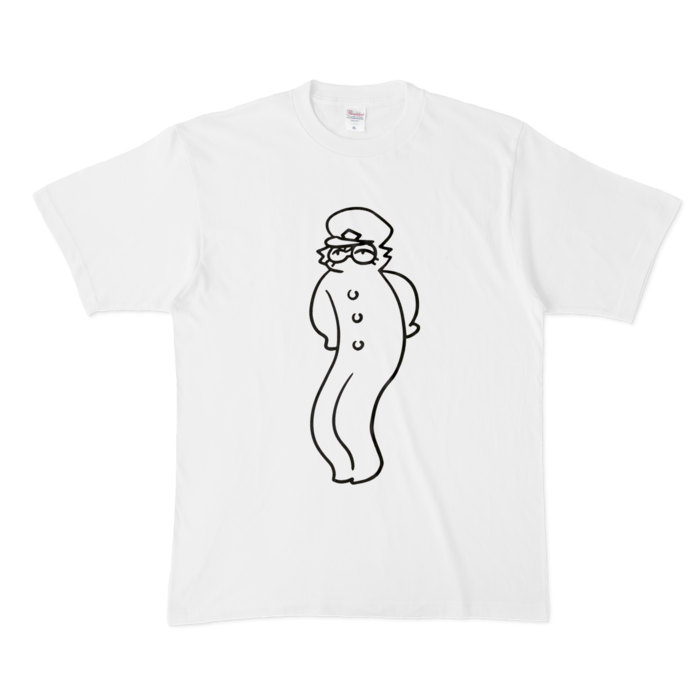 Tシャツ - XL - 白(鶴多大)