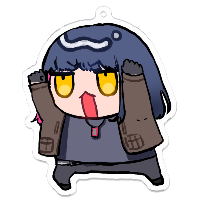 アクリルキーホルダー - 70 x 70 (mm)