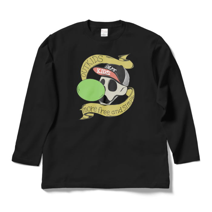ロングスリーブTシャツ - L - ブラック