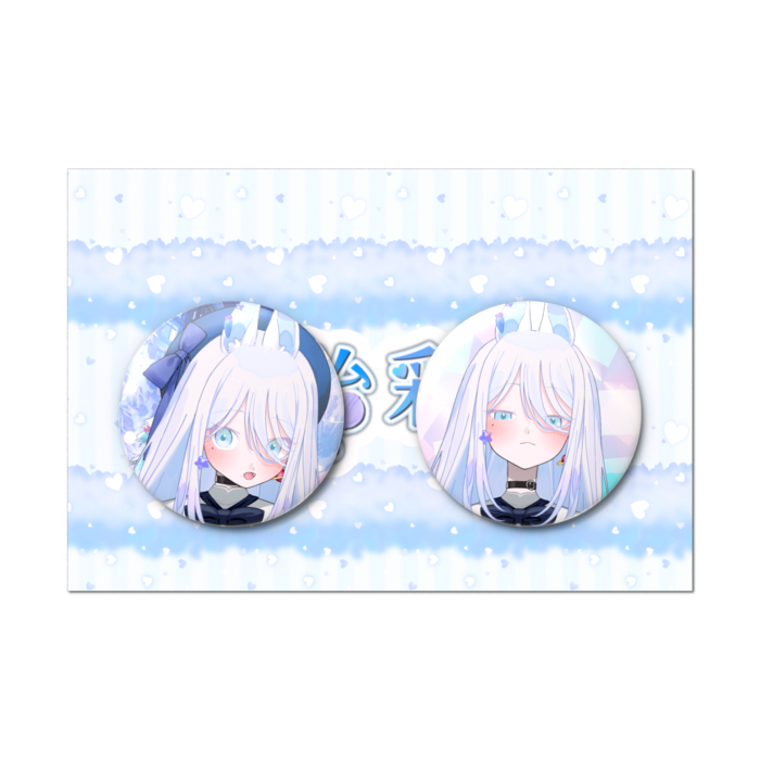 缶バッジセット - 2個セットA(通常ver.)