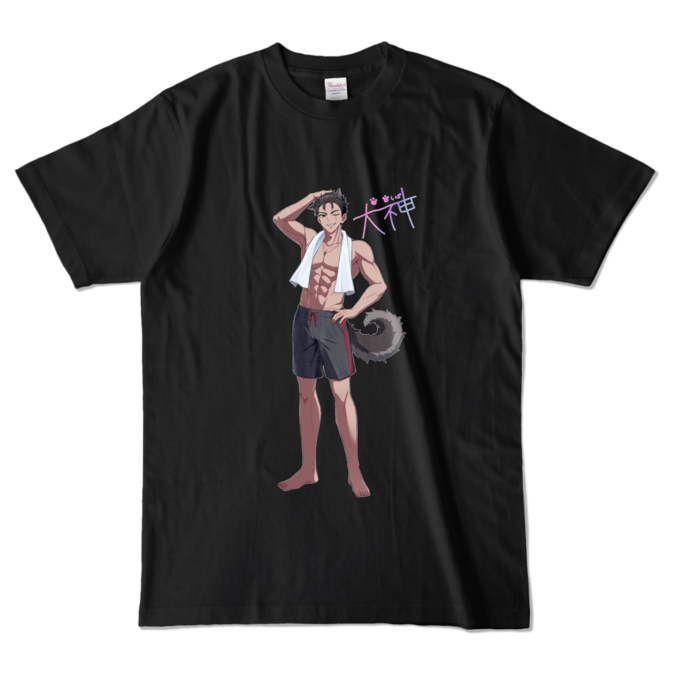 カラーTシャツ - L - ブラック (濃色)