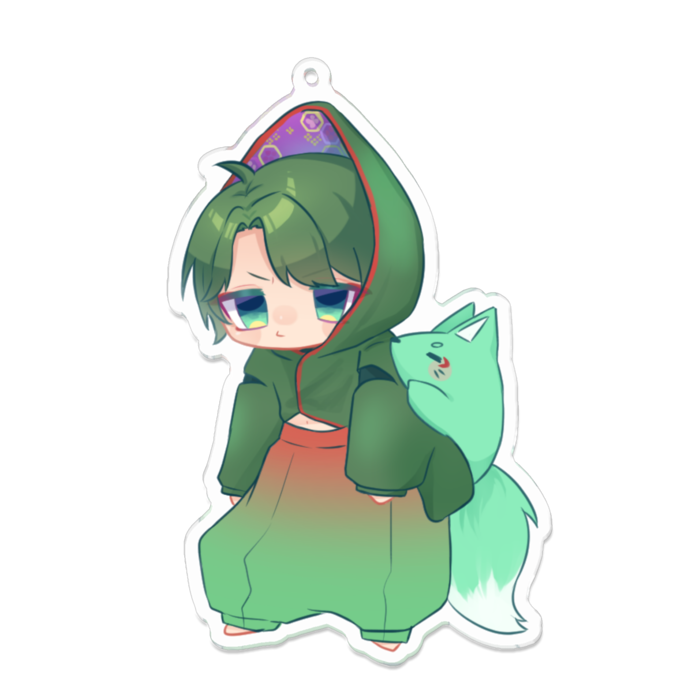 アクリルキーホルダー - 100 x 100 (mm)