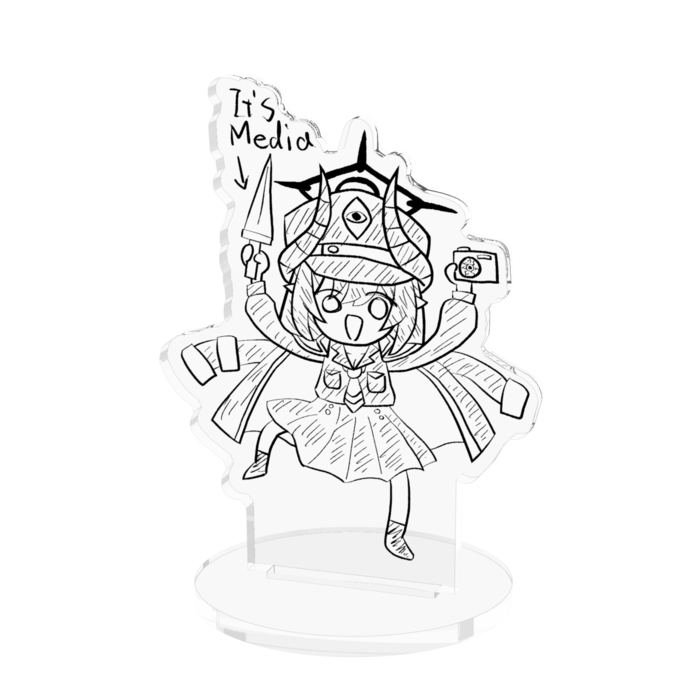 アクリルフィギュア - 70x70mm