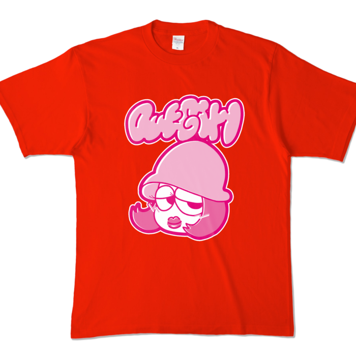 カラーTシャツ - XL - レッド (濃色)