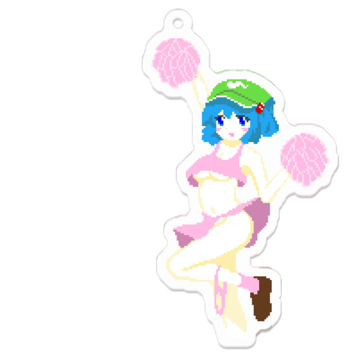 アクリルキーホルダー - 70 x 70 (mm)