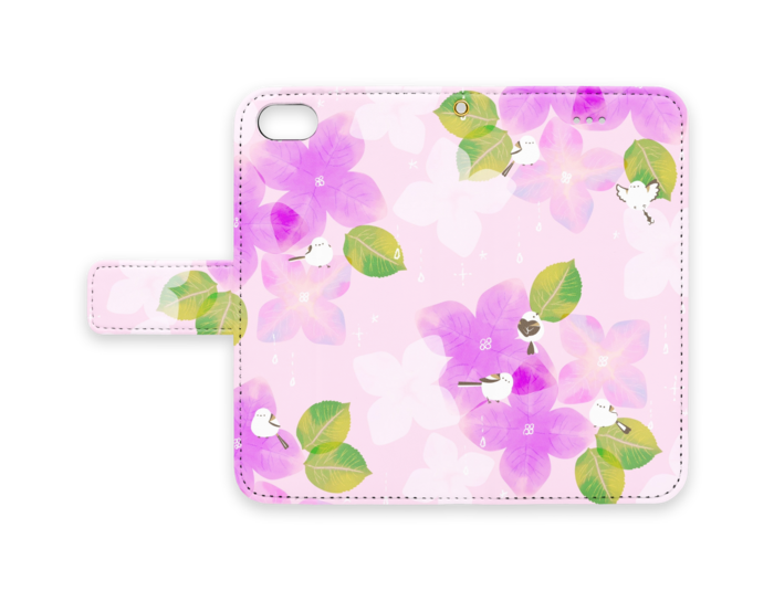 手帳型iPhoneケース - iPhone 8 / 7 / SE2 - ストラップ穴 あり