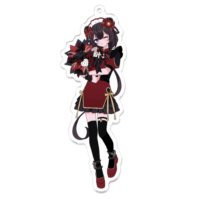 アクリルキーホルダー - 100 x 100 (mm)