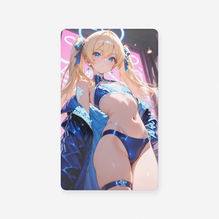 クリアカード - 名刺（55 × 91mm）