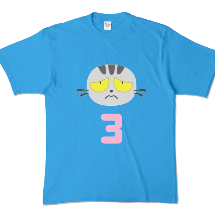 Tシャツになったブー - XL - ターコイズ (濃色)