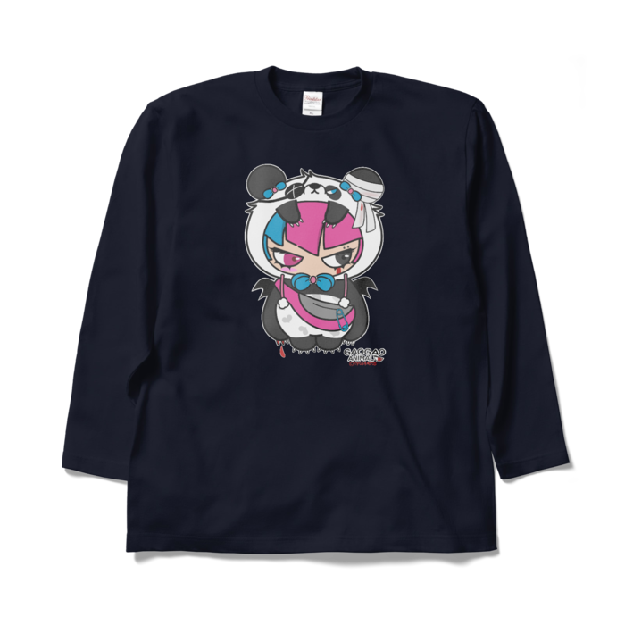 ロングスリーブTシャツ - XL - ネイビー