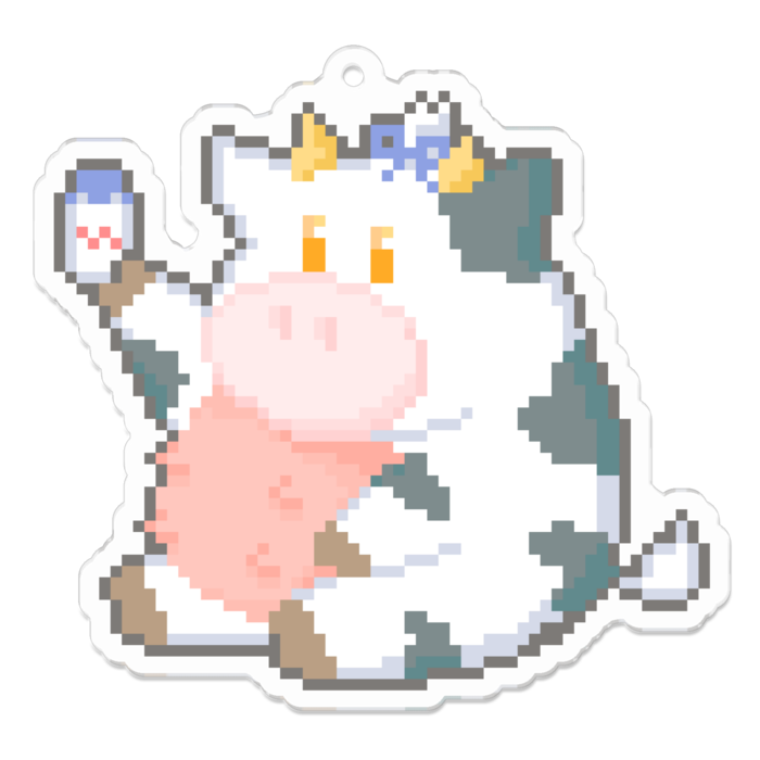 アクリルキーホルダー - 70 x 70 (mm)