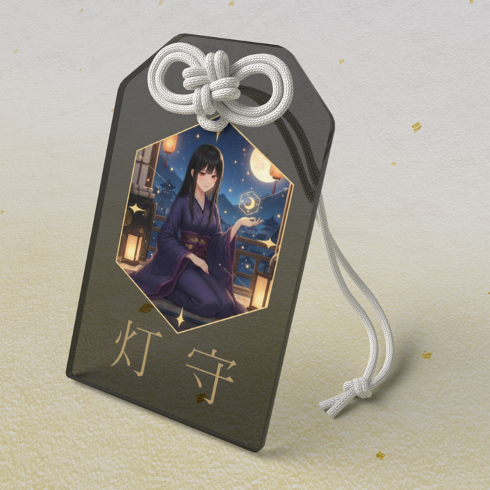 アクリルお守り - 50 × 80mm