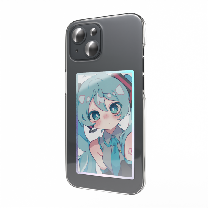 オーロラスマホステッカー - 縦