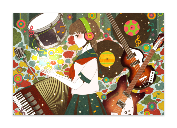 ポストカード(10枚セット) - ヴァンヌーボVGスノーホワイト195kg