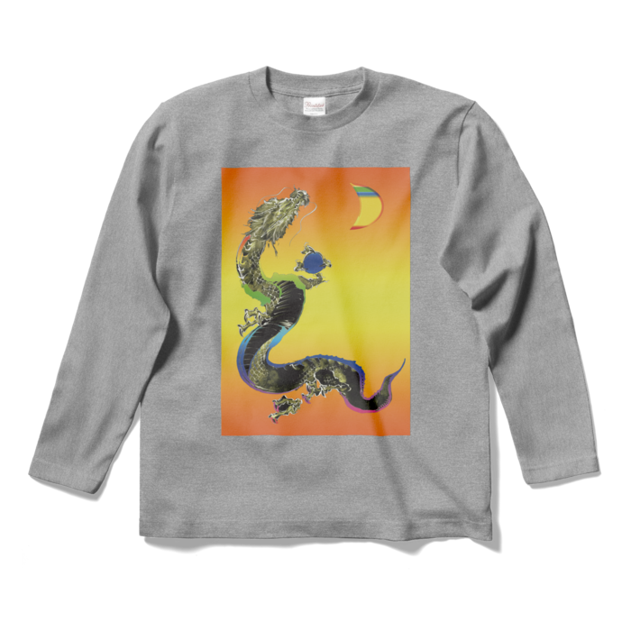 ロングスリーブTシャツ - S - 杢グレー