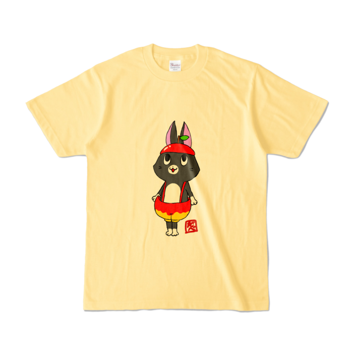 カラーTシャツ - S - ライトイエロー (淡色)