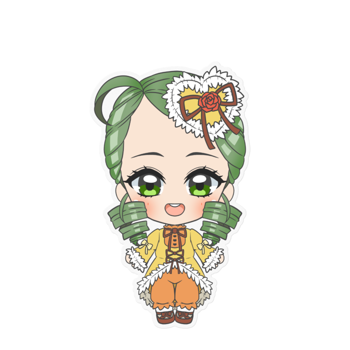 ステッカー - 160 x 160 (mm)クリア