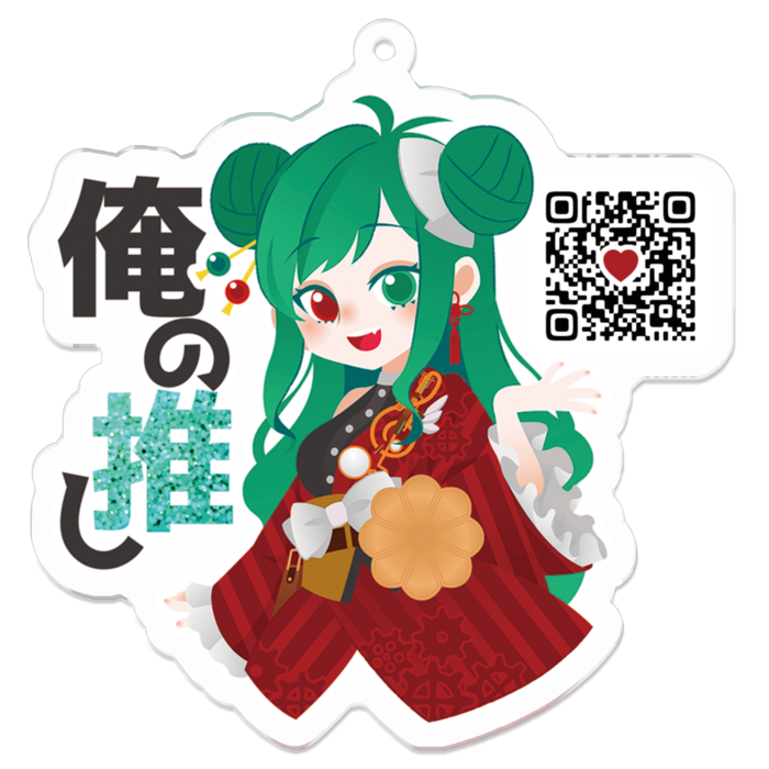 アクリルキーホルダー - 70 x 70 (mm)