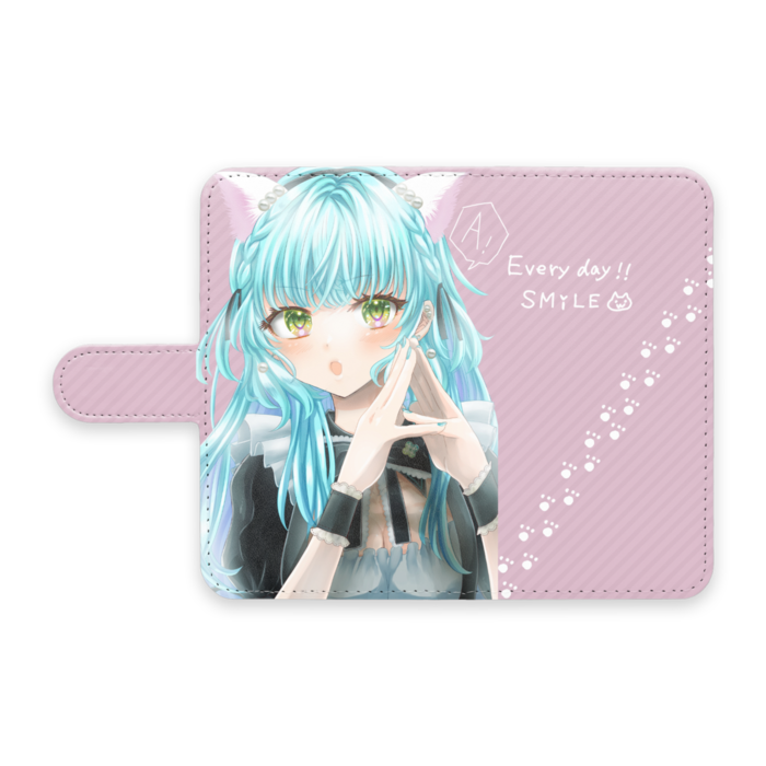 手帳型Androidケース - S - ストラップ穴 なし
